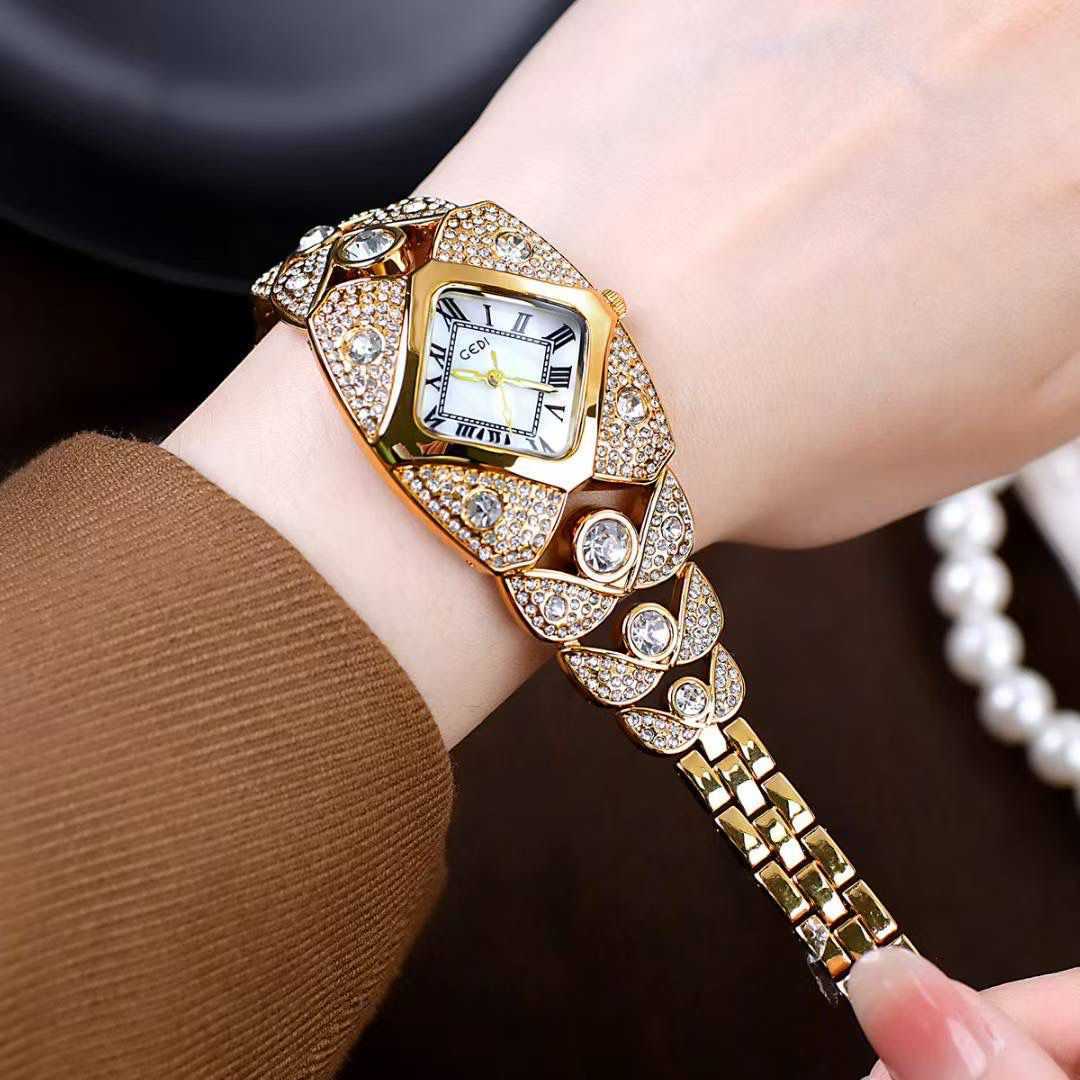 Women,Watch,Diamond,Luxury,Wristwatch,Elegant,Female,Gift,Ladies,Watches