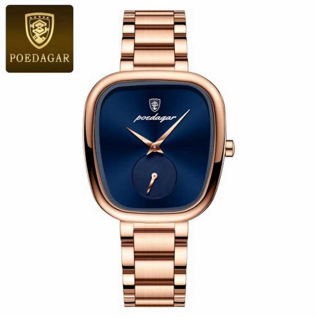 POEDAGAR,Luxury,Ladies,Watch,Stainless,Steel,Waterproof,Quartz,Watch