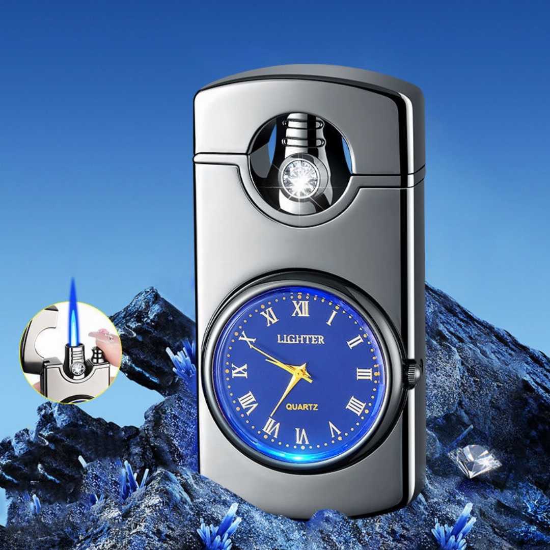 Fashion,Diamond,Watch,Gas,Lighter,with,Watch