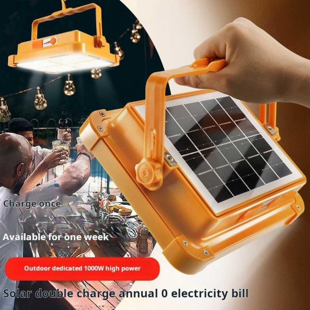 High,Power,Solar,Rechargeable,LED,Floodlight